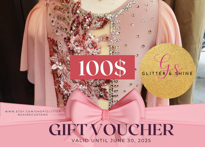 100 Glitter Shine Gift Certificate