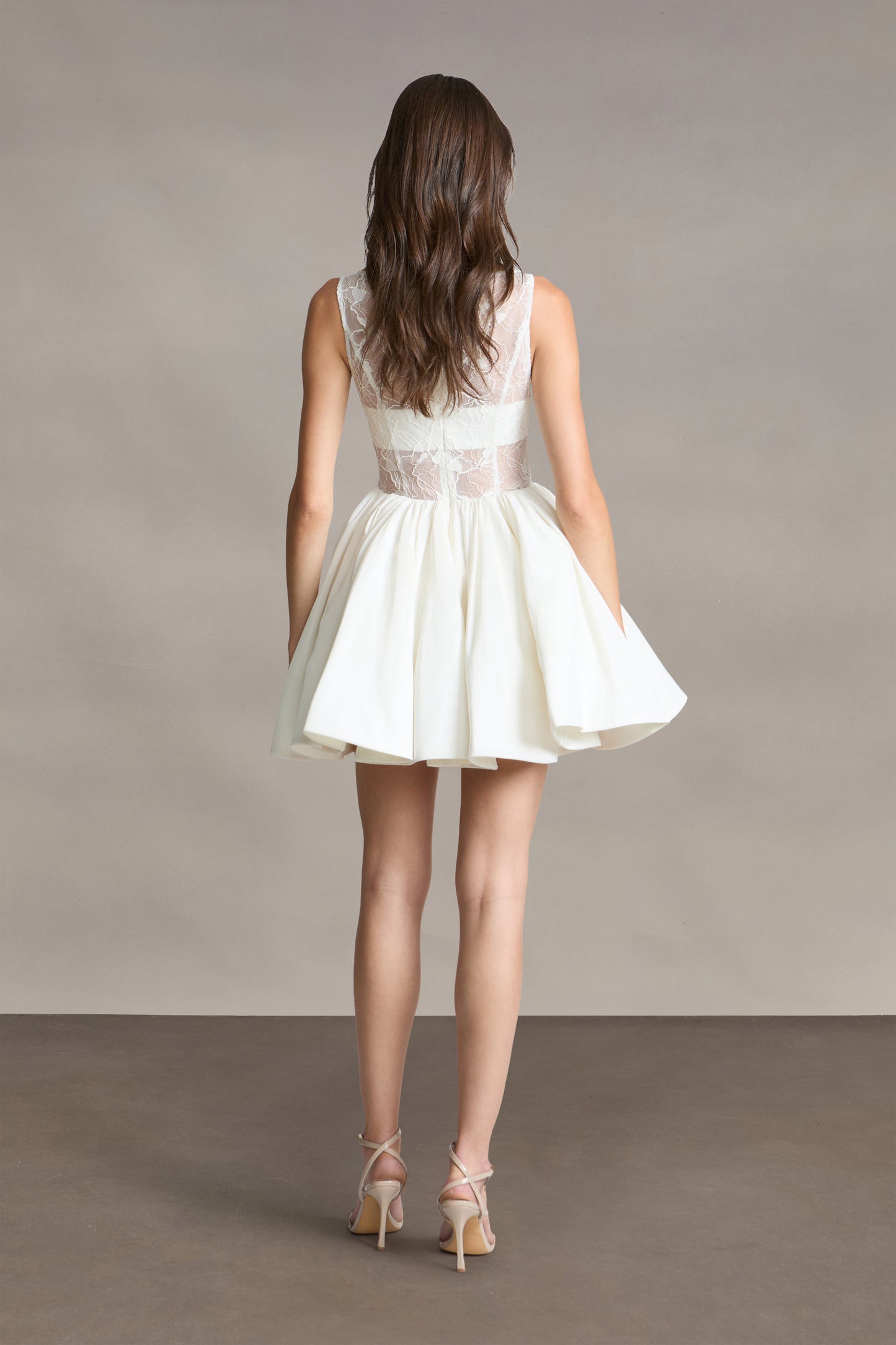 Lainey Boat Neck Mini Dress