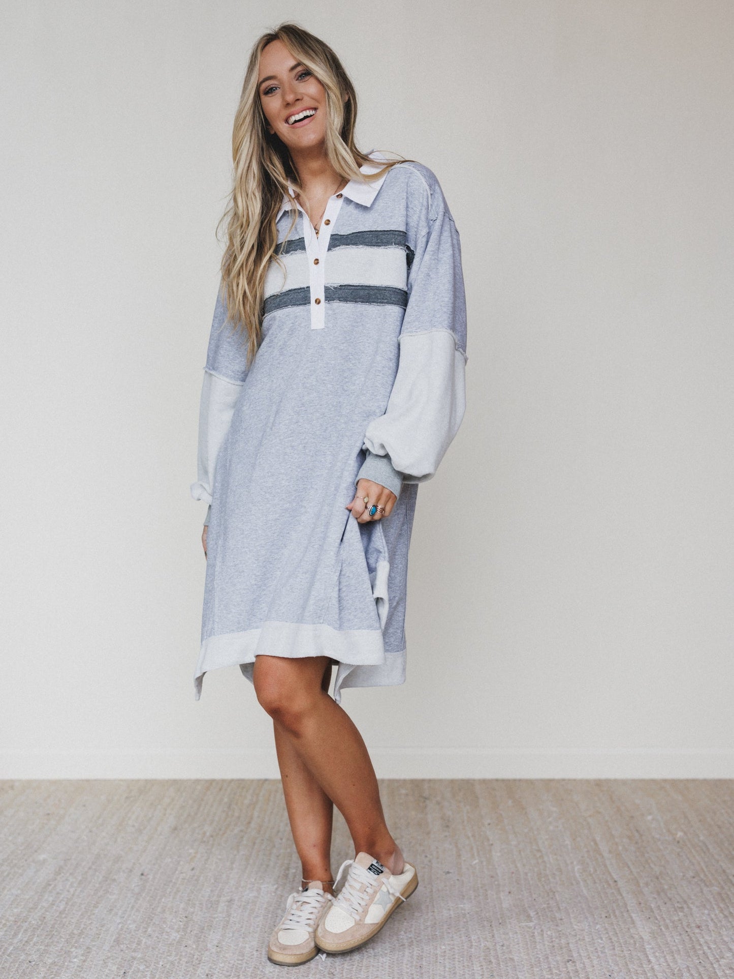 Juniper Dress - Grey Marl
