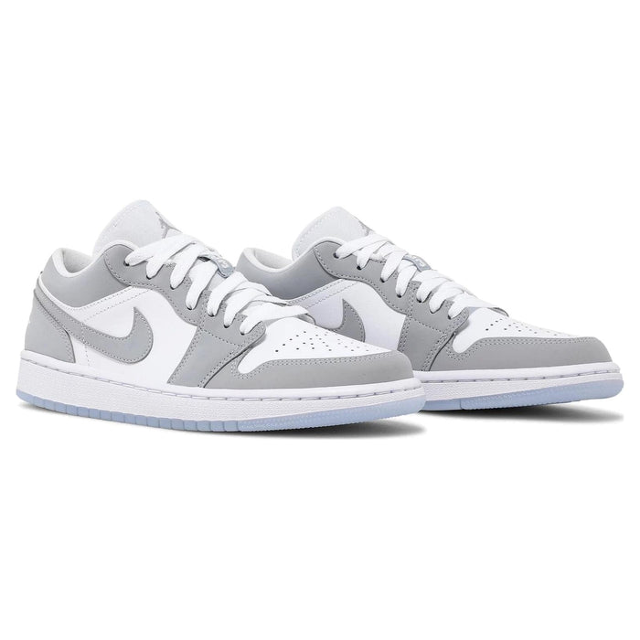 Air Jordan 1 Low Aluminum Wolf Grey (W) - Supra Sneakers