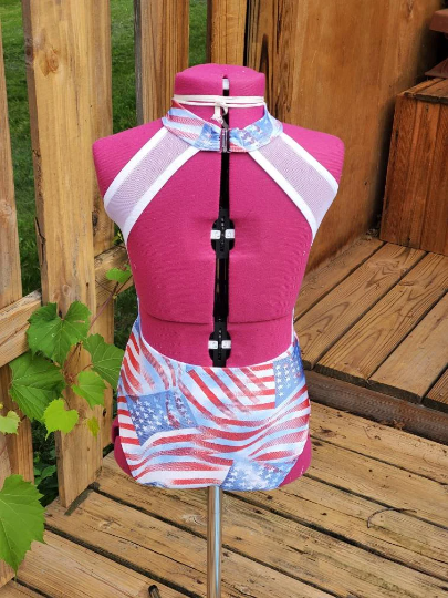 America the beautiful Leotard Youth Large