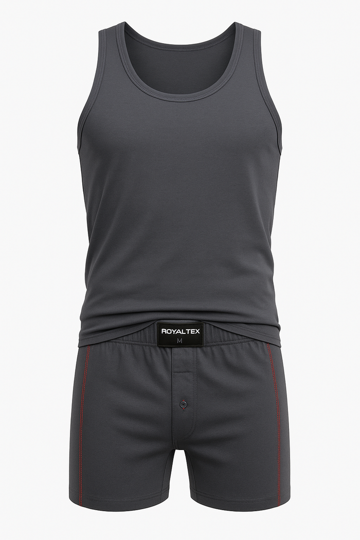 Charcoal Cotton Set
