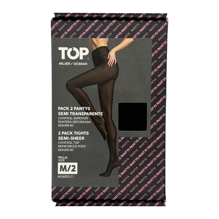 Medias Semi Transparentes Pack 2 C1
