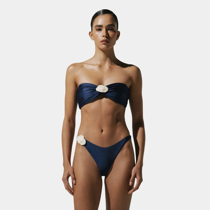 Baobab Vera Bikini Bottom, Night Blue, Model