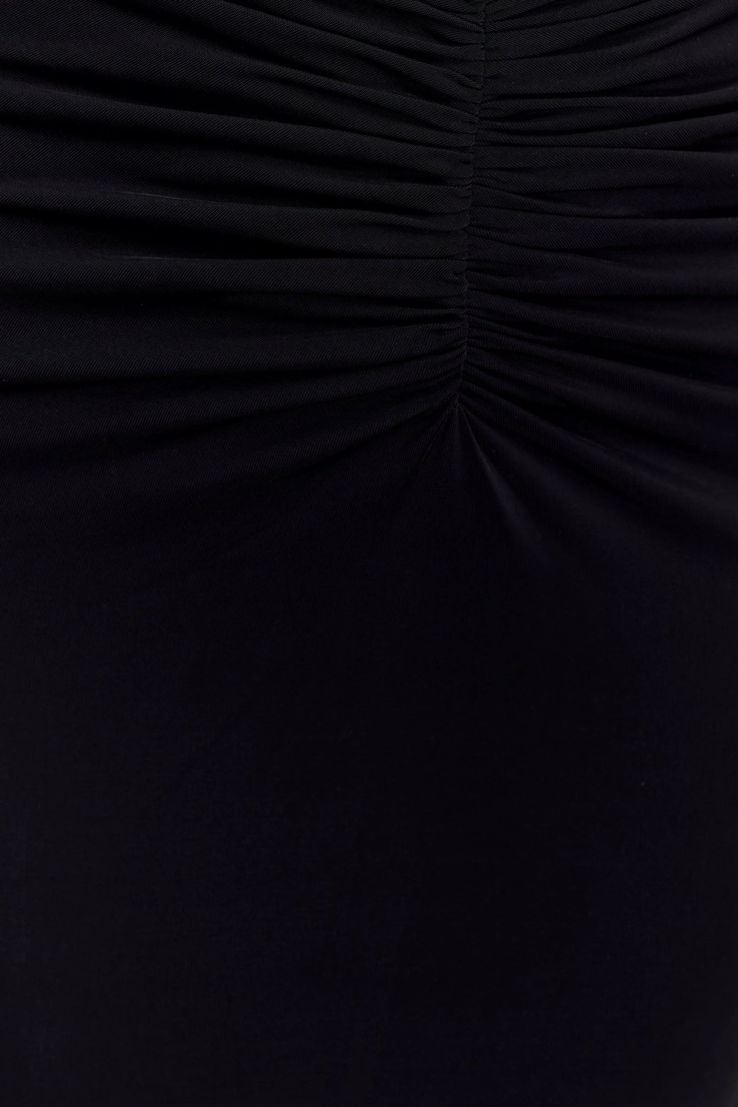 Rafaella Slinky And Mesh Maxi Dress - Black