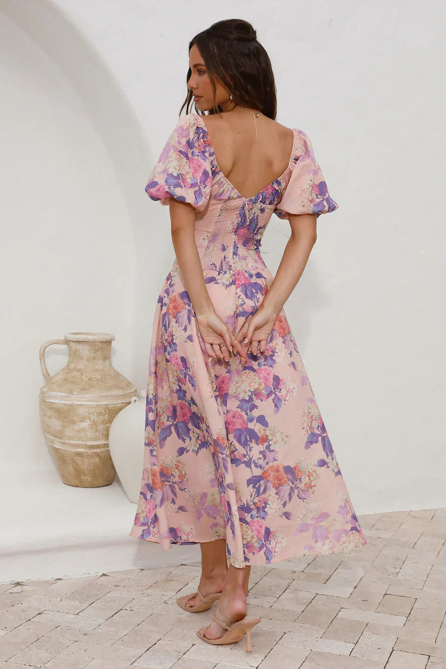 Sing Along Maxi Dress Pink