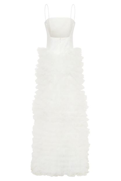 Magnolia Tiered Ruffle Maxi Dress - Ivory