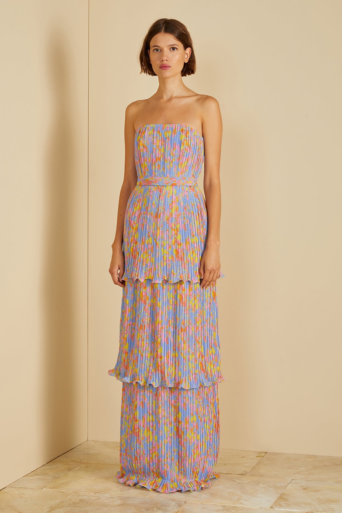 Laine Tiered Gown