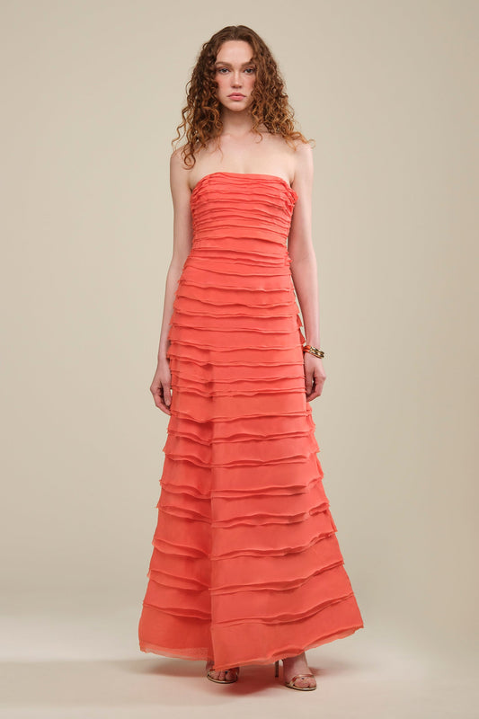 Pepper Layered Gown