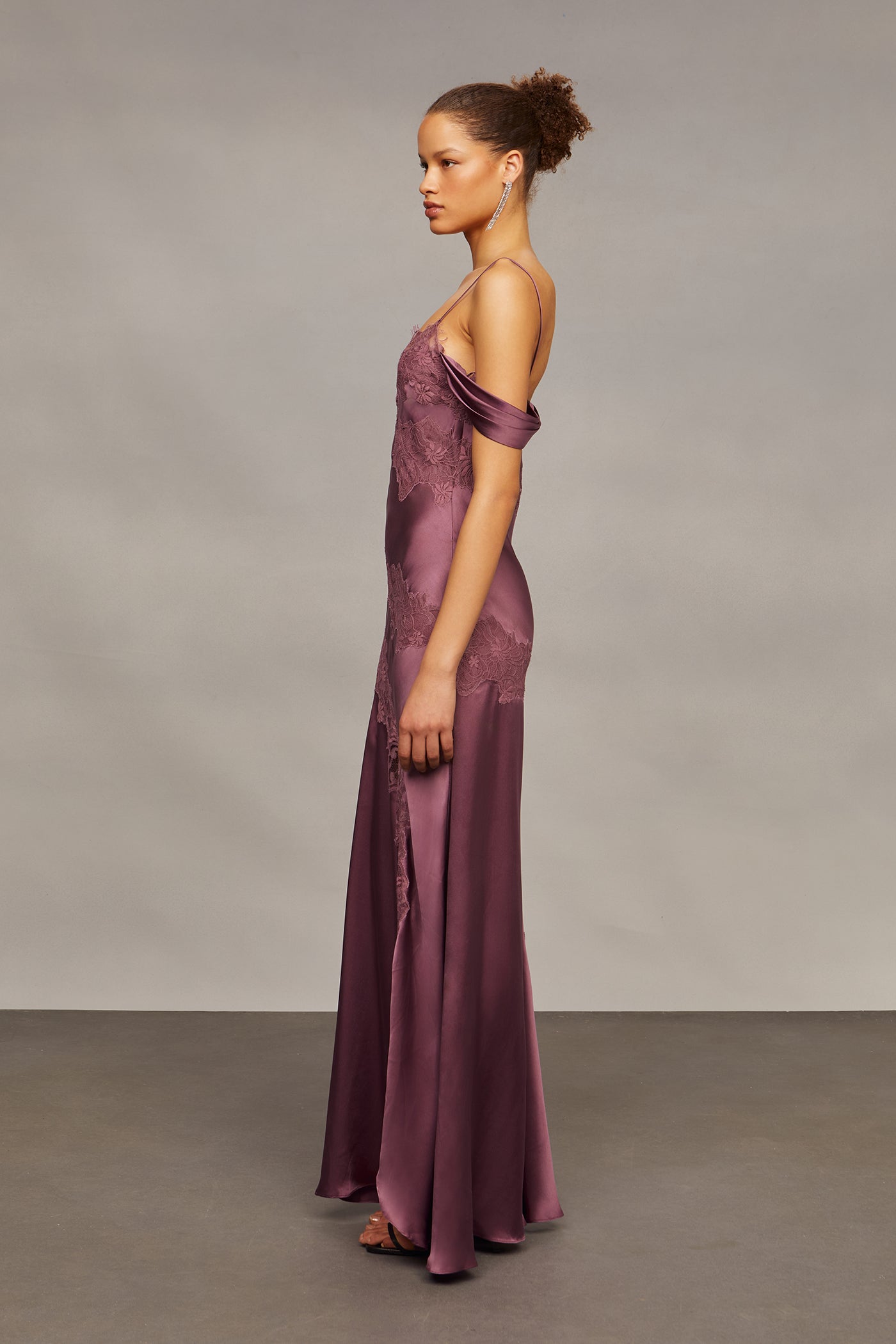 Reese Cascade Lace Gown
