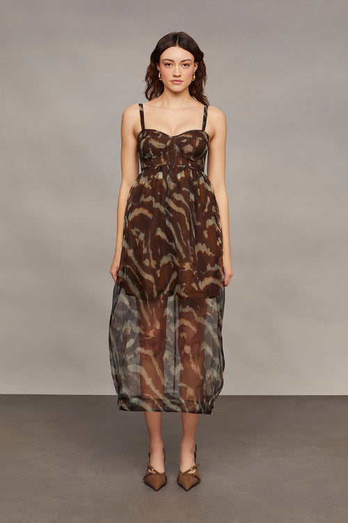 Zarina Bustier Maxi Dress