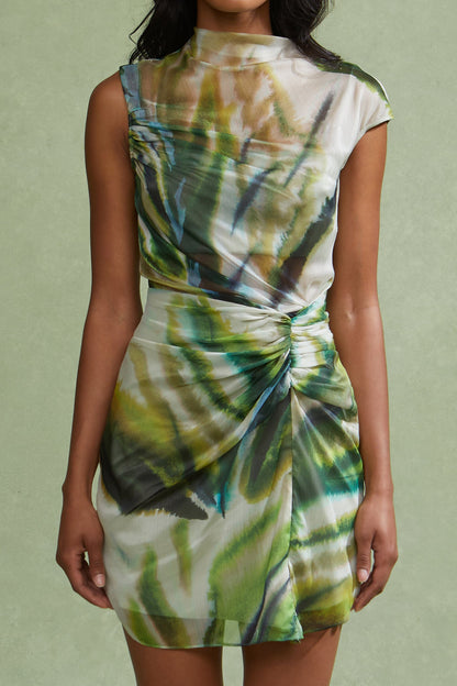 Zuma Sheer Mini Dress
