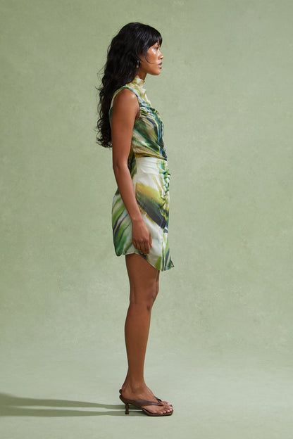 Zuma Sheer Mini Dress