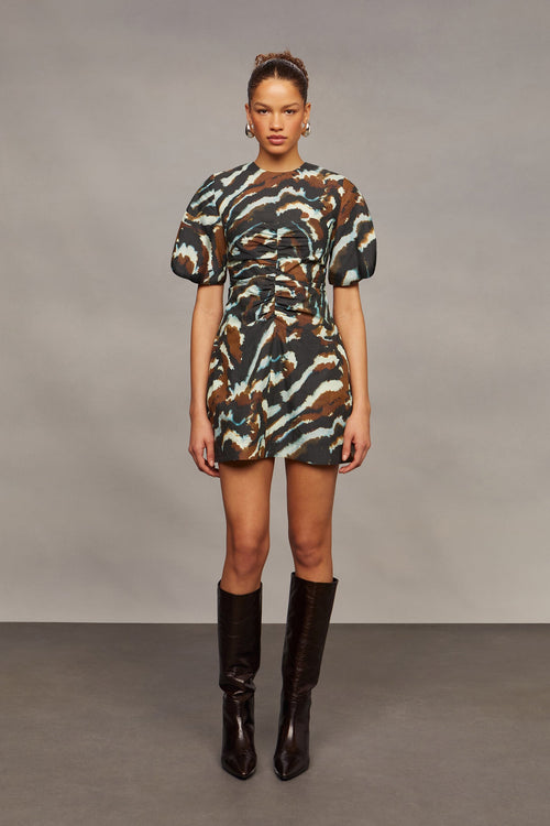 Tanner Puff Sleeve Mini Dress