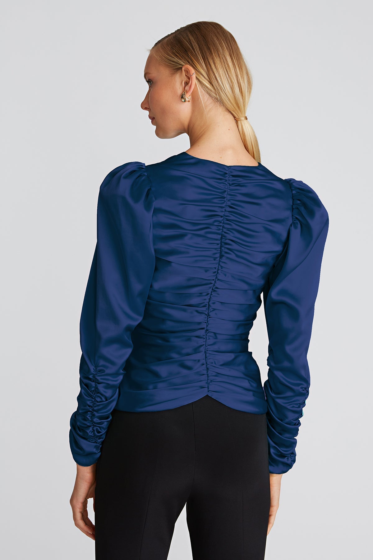 Rosalie Ruched Cut Out Top