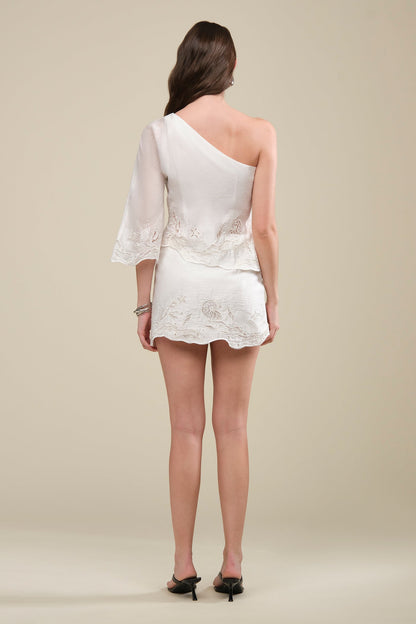 Ottile Embroidered Skirt