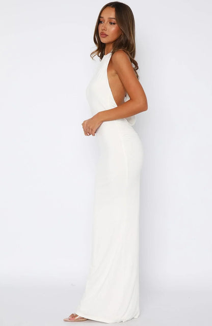 Made For You Maxi Dress White