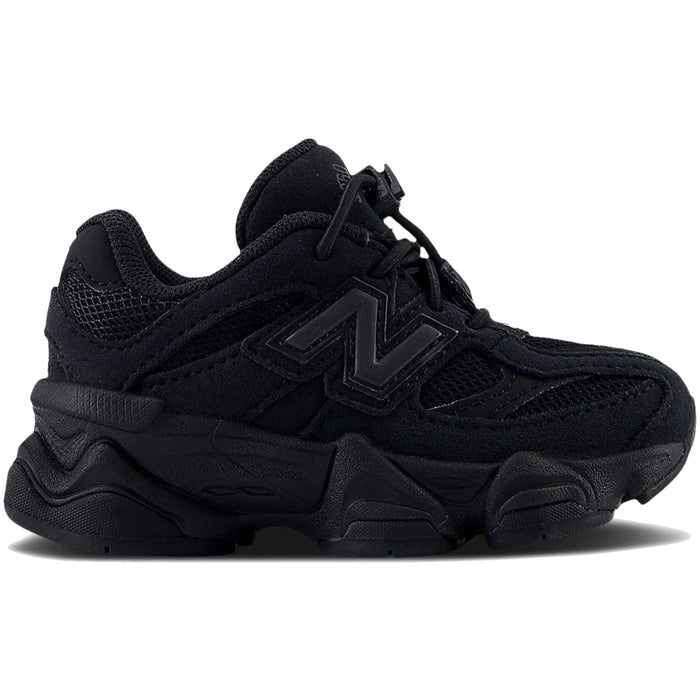 New Balance 9060 Triple Black (Toddler) sneakers — style IV9060BB — photo 1 of 5