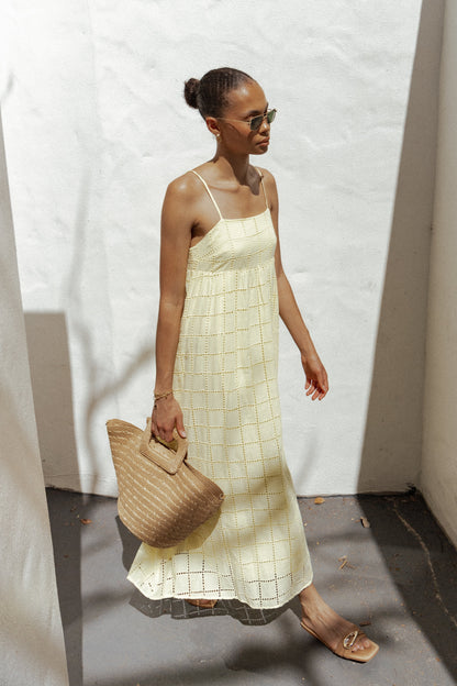 Alyah Maxi Dress - Butter Yellow