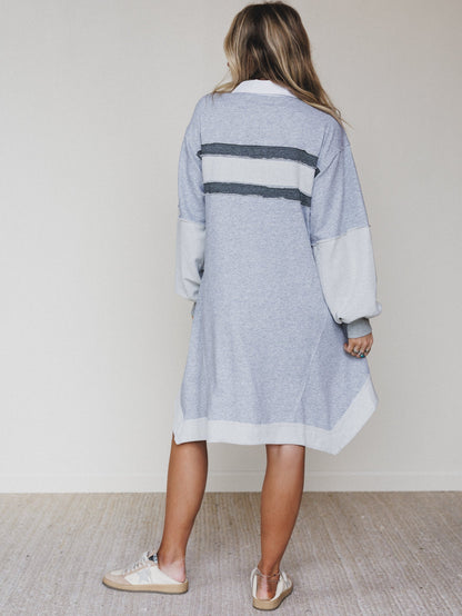 Juniper Dress - Grey Marl