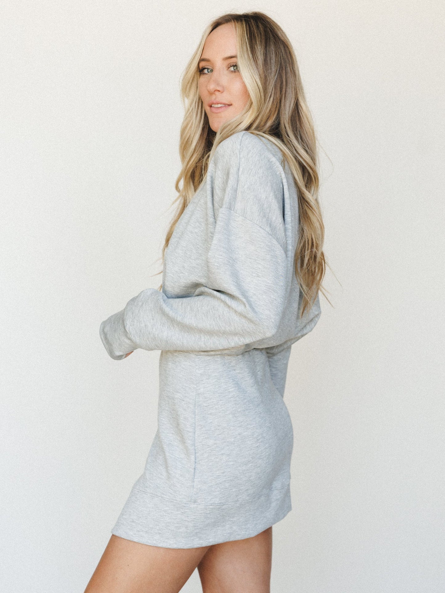 Soft Beginnings Dress - Grey