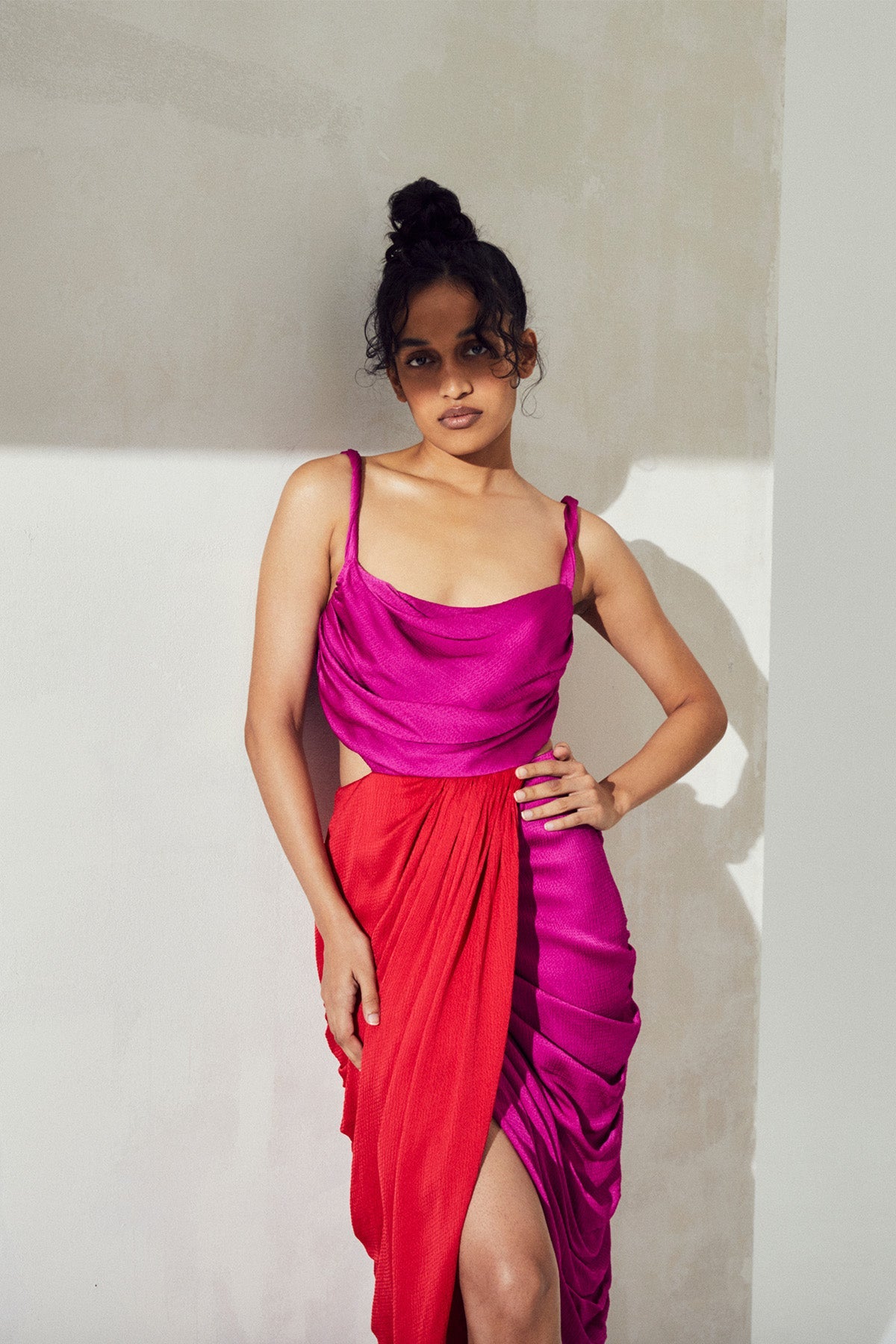 Persey Twist Strap Dress