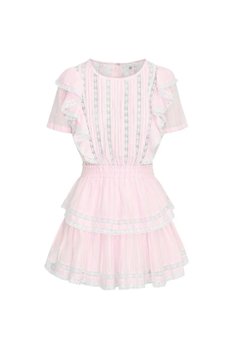 Natasha Stripe Cotton Mini Dress