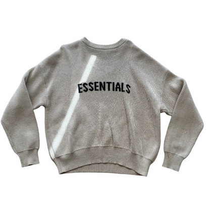 Fear of God Essentials Knit Sweater Linen Tan (Used)