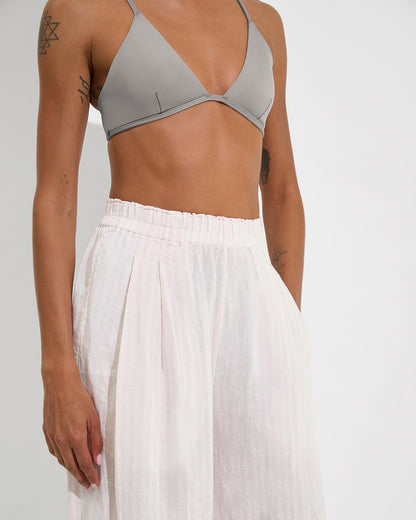 Coastal Pant - Bungalow Stripe: Delight / Coconut