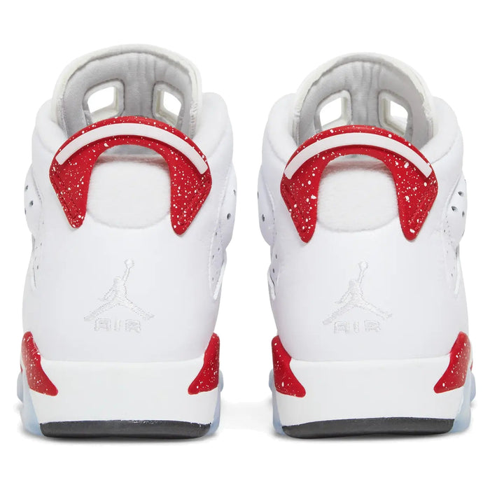 Air Jordan 6 Retro Red Oreo (GS) sneakers — style 384665-162 — photo 4 of 5