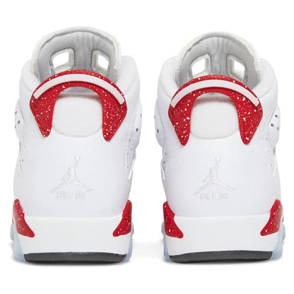 Air Jordan 6 Retro Red Oreo (GS) sneakers — style 384665-162 — photo 4 of 5