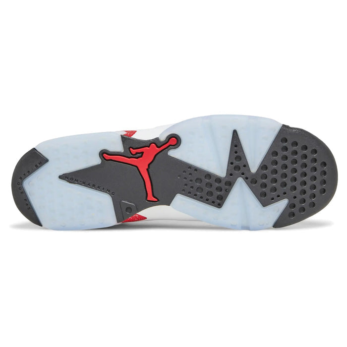 Air Jordan 6 Retro Red Oreo (GS) sneakers — style 384665-162 — photo 5 of 5