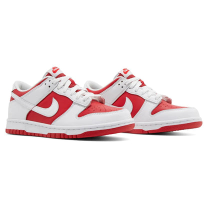 Nike Dunk Low Championship Red sneakers — style CW1590-600 — photo 2 of 5