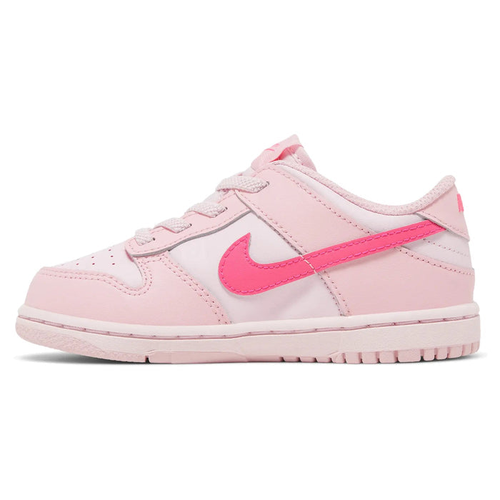 Nike Dunk Low Triple Pink (Toddler) sneakers — style DH9761-600 — photo 4 of 5