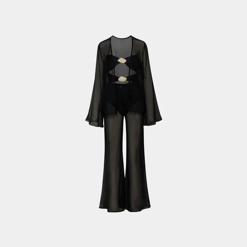 Baobab Gem Pants, Black, Front