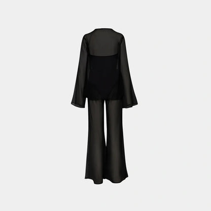 Baobab Gem Pants, Black, Back
