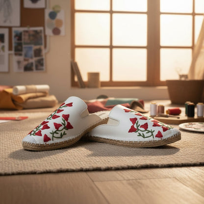 Overcast Bougainvillea Espadrille