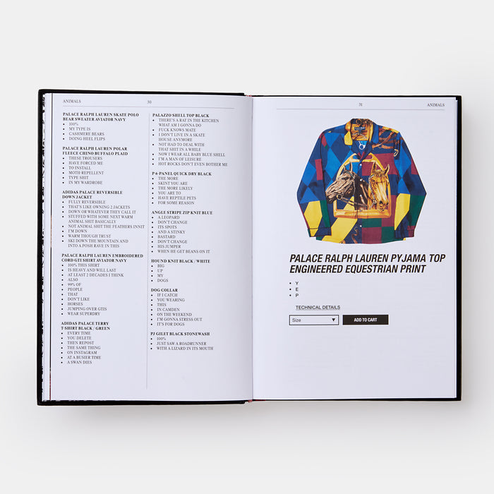 Palace Product Descriptions: The Selected Archive
