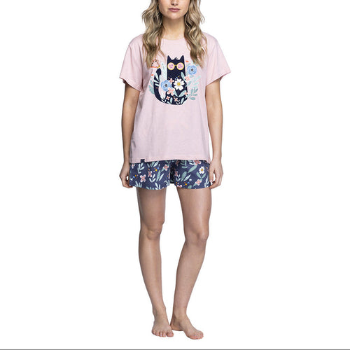 Pijama Verano Mujer Algodón C3
