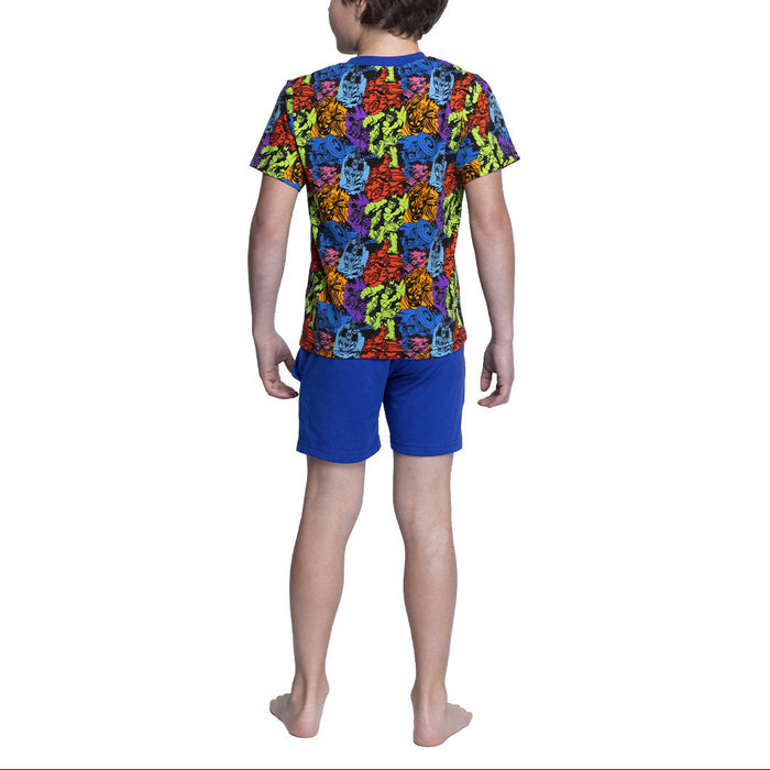 Pijama Verano Niño Algodón Marvel C2