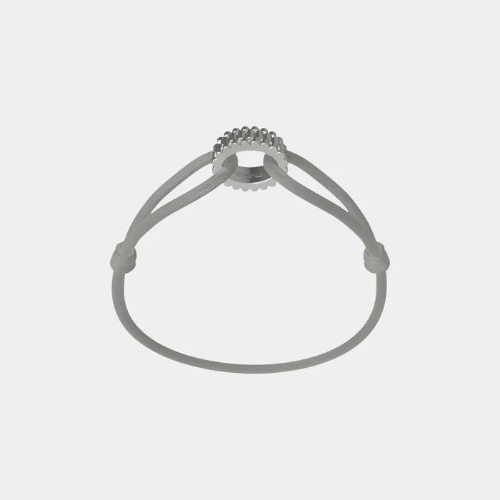 Wecord Regent Cord Bracelet, grey