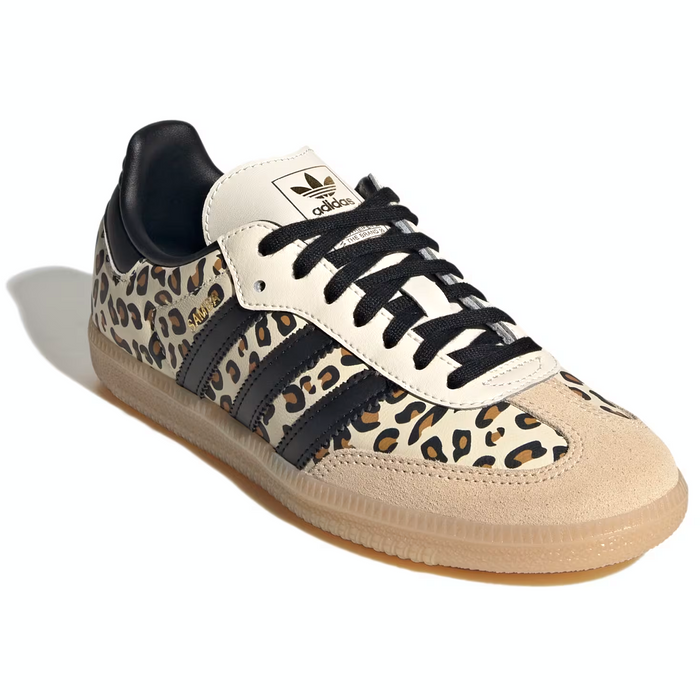 Adidas Samba OG Beige Cheetah Print (GS) sneakers — style KK2535 — photo 2 of 5