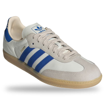 Adidas Samba OG Cloud White Blue Gum sneakers — style IH6821 — photo 2 of 5