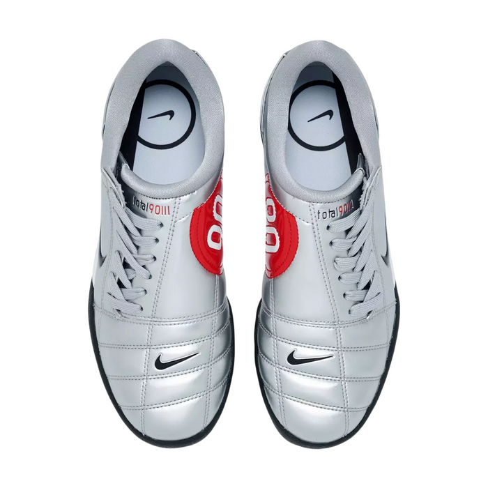 Nike Total 90 3 Metallic Silver Black Red (Women's) sneakers — style IM7595-001 — photo 3 of 5