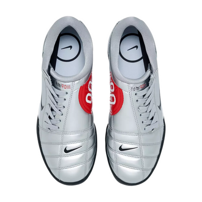 Nike Total 90 3 Metallic Silver Black Red (Women's) sneakers — style IM7595-001 — photo 3 of 5